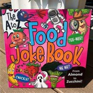 🩶5/$30 The A to Z Food Joke Book (A to Z Joke Books) Published by Kane Miller
